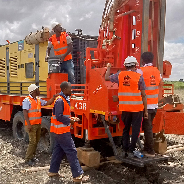 CSR Drilling Team at work