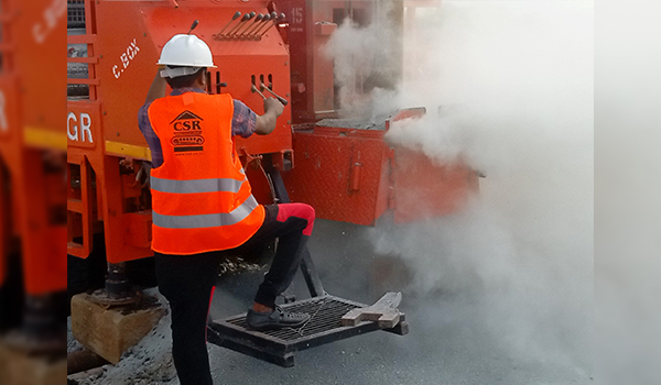 Borehole Drilling Rig