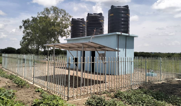 Solar Panels for Borehole